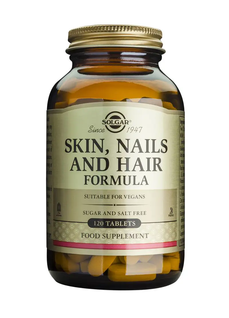 SOLGAR SKIN, NAILS AND HAIR FORMULA 120ST