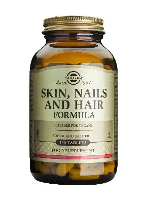 SOLGAR SKIN, NAILS AND HAIR FORMULA 120ST