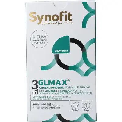 SYNOFIT 3-IN-1 GLMAX GROENLIPMOSSEL 60ST