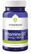 VITAKRUID VITAMINE D3 25MCG, 1 120