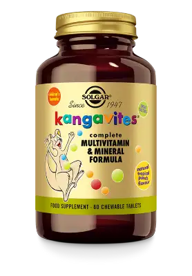SOLGAR KANGAVITES TROPICAL PUNCH 60ST