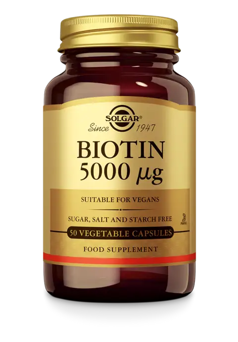 SOLGAR BIOTIN 5000MCG 50ST